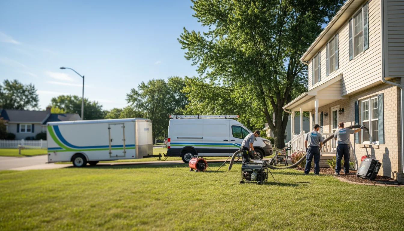 Flooded Basement Restoration And Cleanup With Repair in Birmingham, IA near me